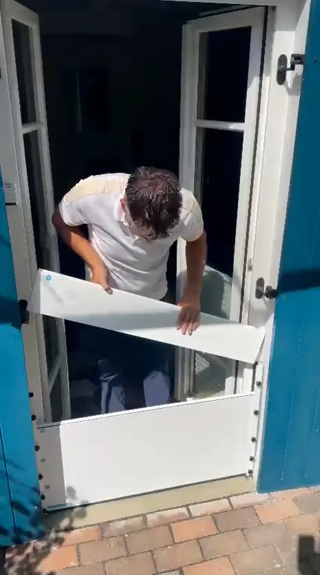 Dammbalken-System Hochwasserschutz Video